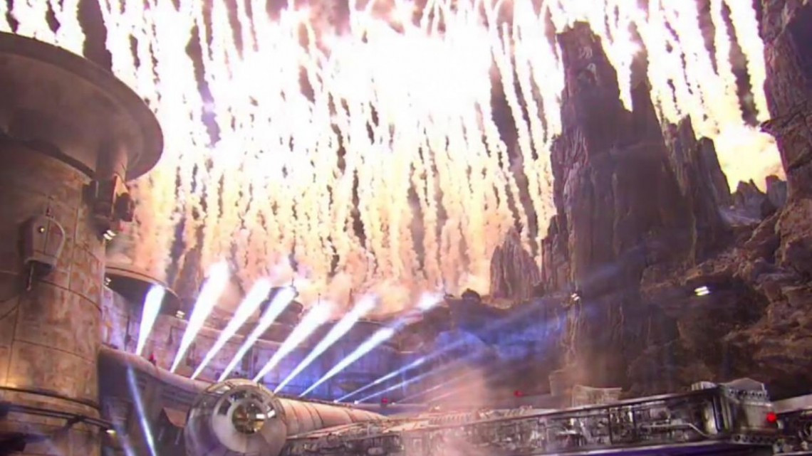Revelan el primer vistazo al parque temático de Star Wars