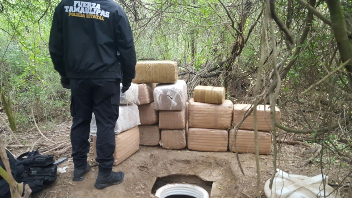 Policía Estatal asegura marihuana 