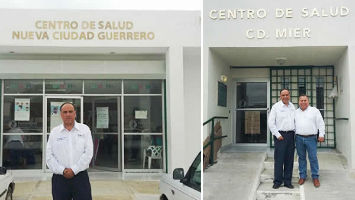 Supervisa Osvaldo Sáenz unidades médicas de la Frontera Chica