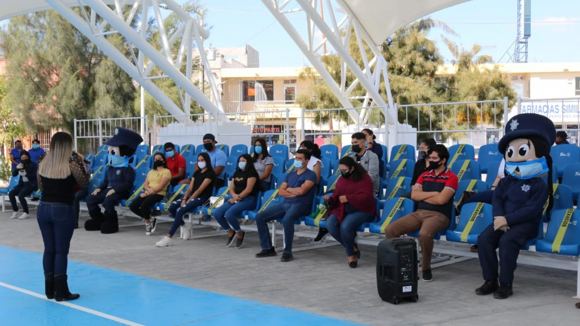 Sistema DIF Tamaulipas y de la Secretaría de Bienestar Social expusieron sobre el contagio de COVID-19 para jóvenes