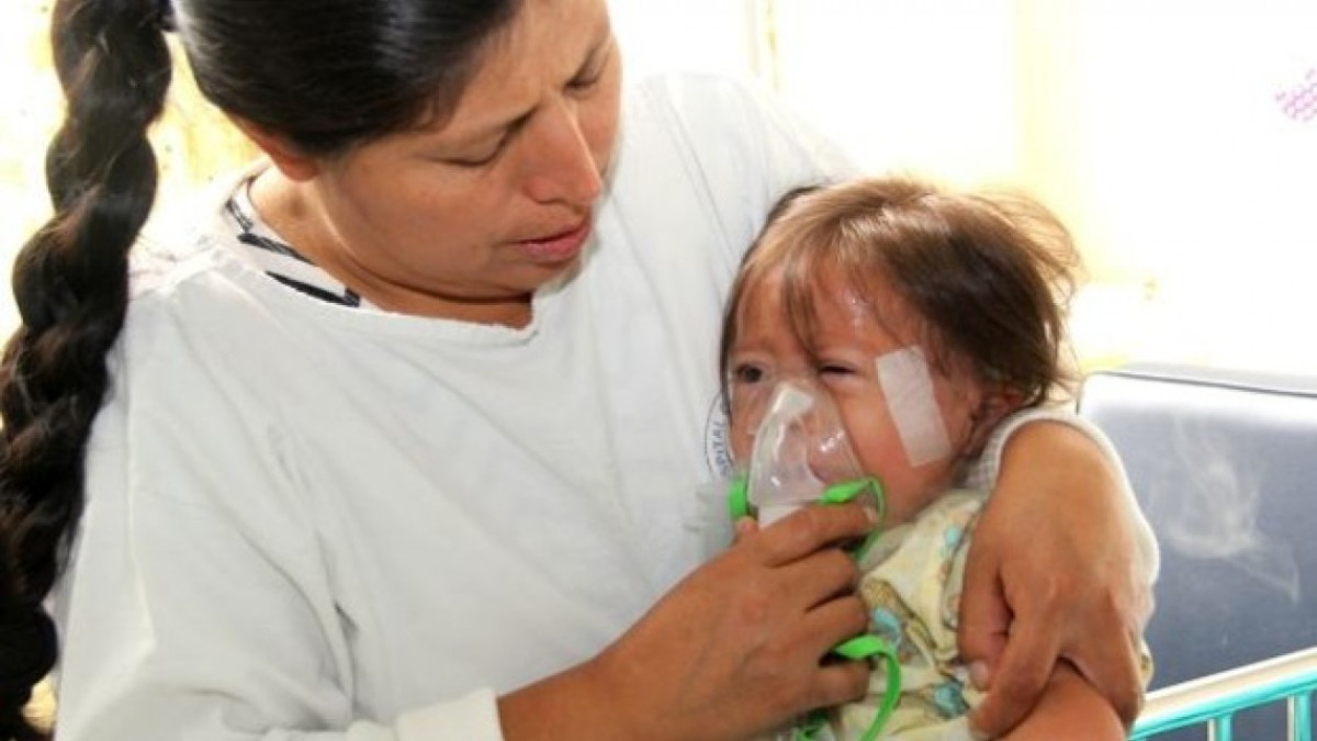 Frente Frío incrementó enfermedades respiratorias en menores de edad