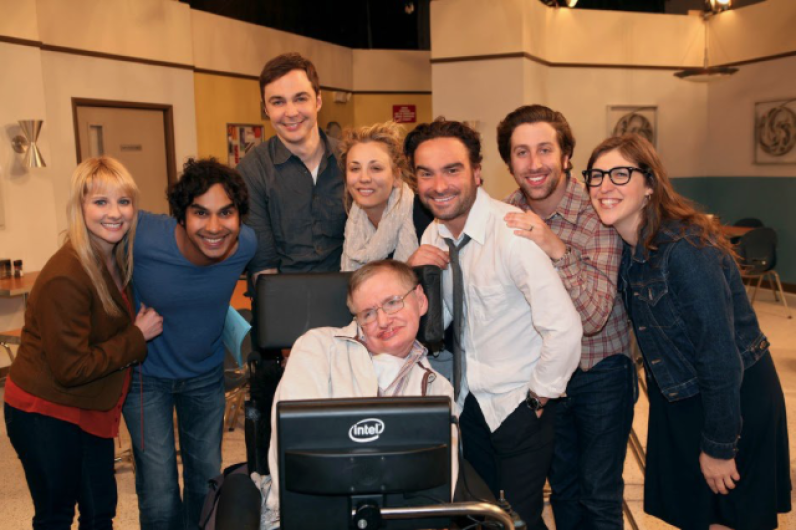The Big Bang Theory se despide de Stephen Hawking