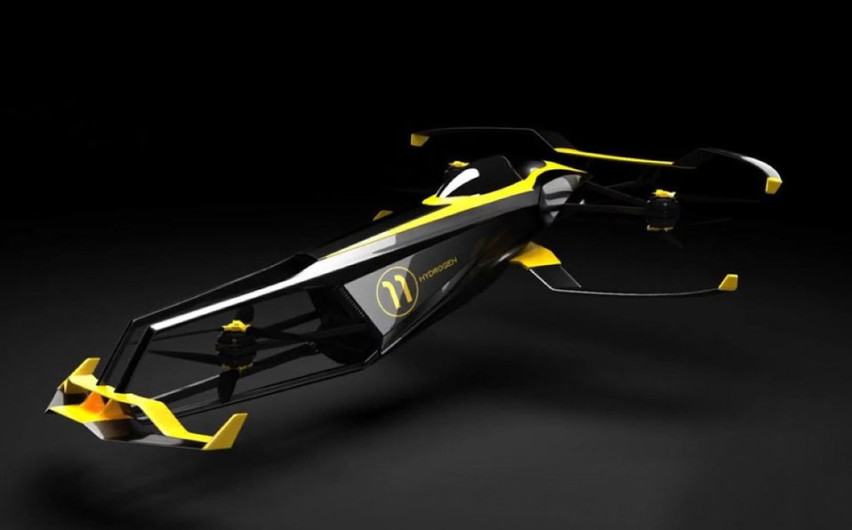 Buscan revolucionar la F1 con autos voladores