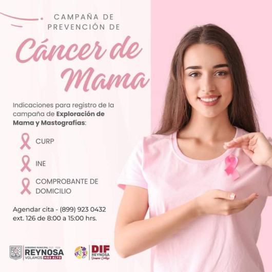 Mes rosa: Campaña de Prevención de Cáncer de Mama
