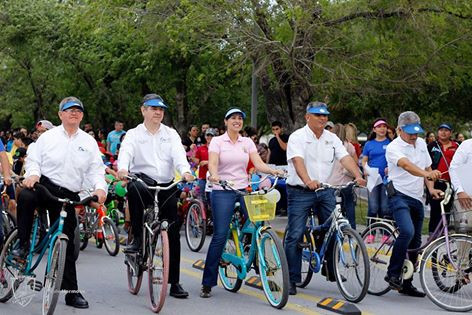 Se lleva a cabo "Convivencia Sobre Ruedas" en Valle Hermoso