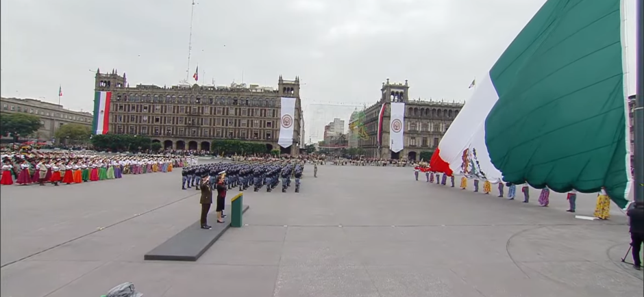 Preside Claudia Sheinbaum desfile cívico militar del 114 aniversario de la Revolución Mexicana 