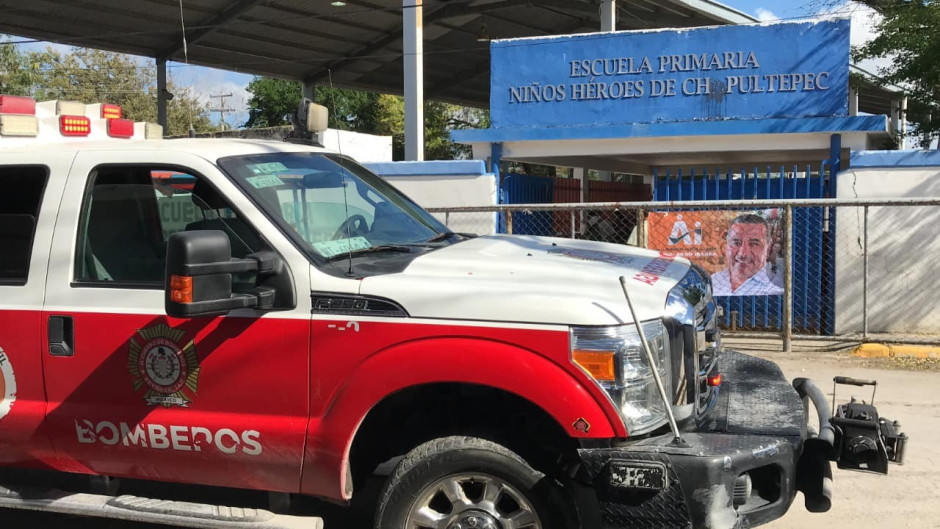 Suspenden clases por caída de techumbre, CREDE y PC trabajan para garantizar seguridad de alumnado