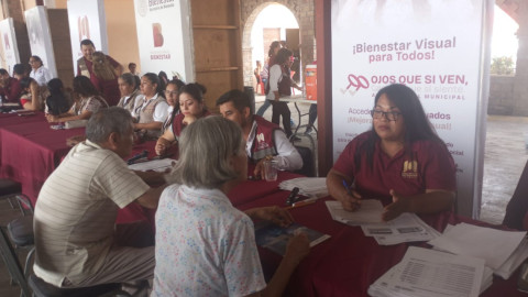 Más de 2,200 personas beneficiadas con campaña oftalmológica en Matamoros