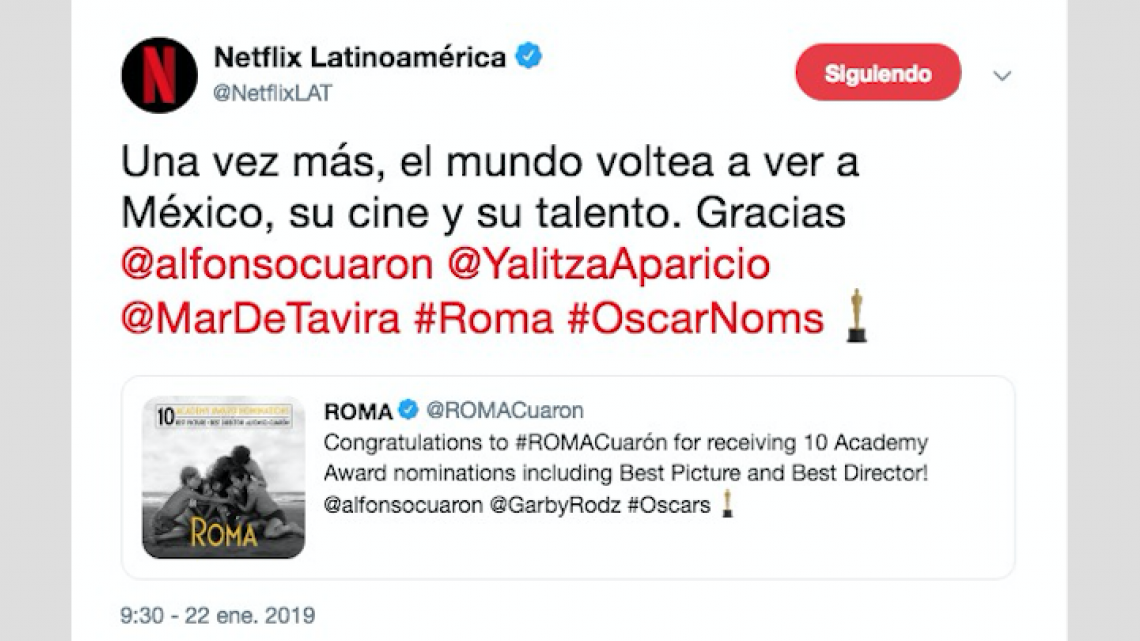 Así reaccionó Yalitza Aparicio a su nominación al Oscar