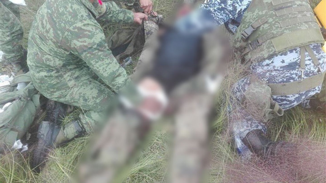 Se desploma helicóptero de la Sedena en Durango