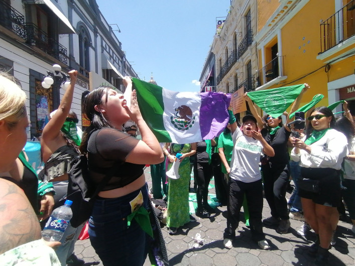 Entre bloqueos, latidos y más: Puebla despenaliza el aborto
