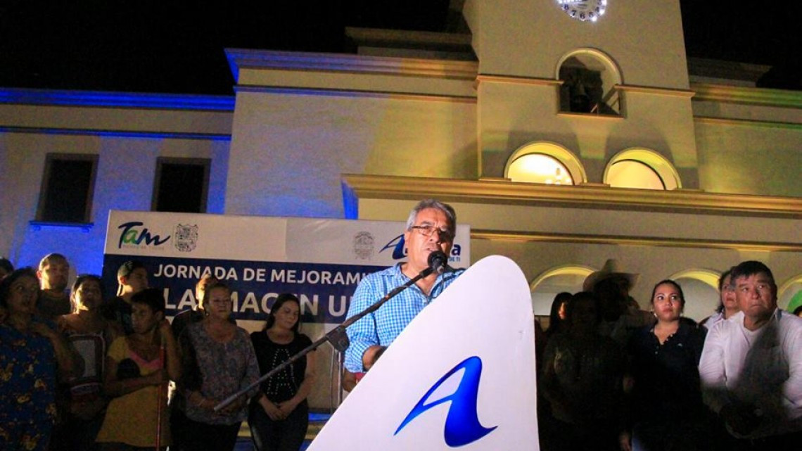 Realizan "Jornada de mejoramiento de imagen urbana"