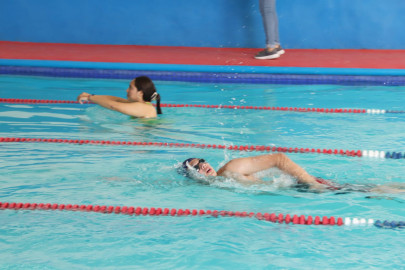 Inauguraron Gobierno de Reynosa, AquaGym y Fundación Teresita 24 horas de Nado y Caminata 