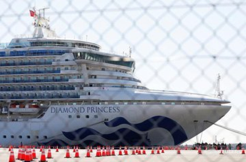 Japón confirma 39 casos más de Coronavirus a bordo de crucero 