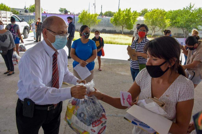 DIF Reynosa acerca servicios a familias de las Colonias Territorial Campestre y Marte R. Gómez