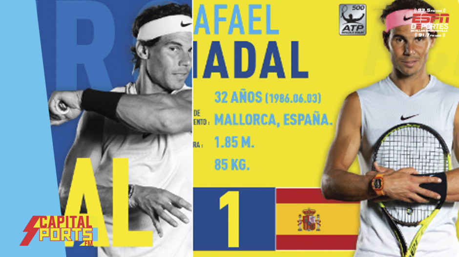 Rafa Nadal encabeza el Abierto Mexicano de Tenis