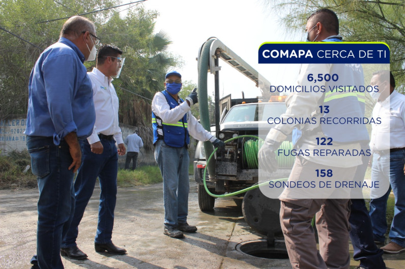 Escucha y atiende COMAPA a ciudadanía