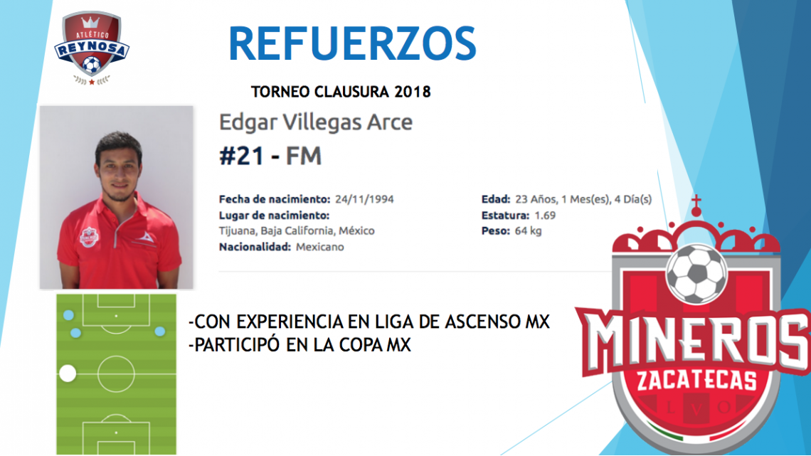 Atlético Reynosa presenta seis refuerzos para el CL 2018