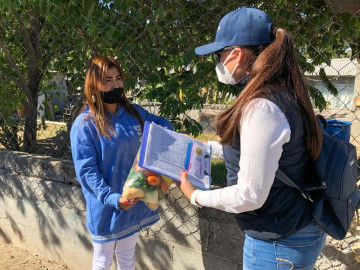 “DIF Reynosa en Tu Casa” llegó a las Colonias Lucio Blanco y La Esperanza