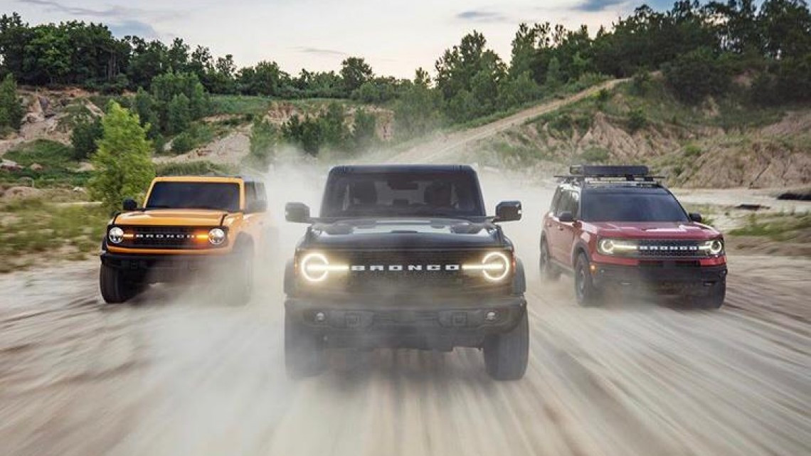 Ford presenta la Bronco y la Bronco Sport