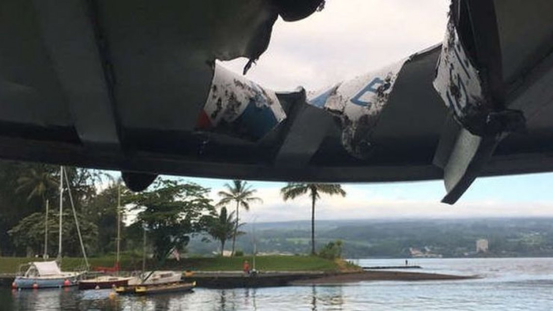 "Bomba de lava" del Kilauea deja 23 heridos