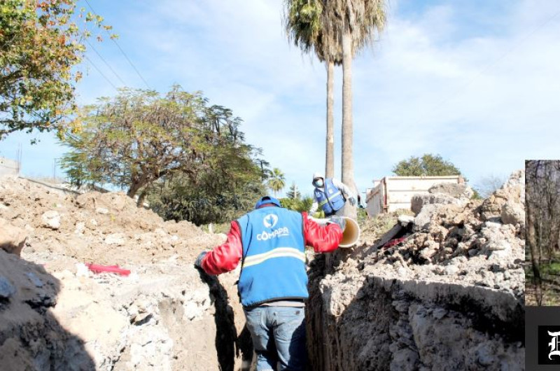 Destina la COMAPA 8.5 millones a drenaje sanitario en La Escondida