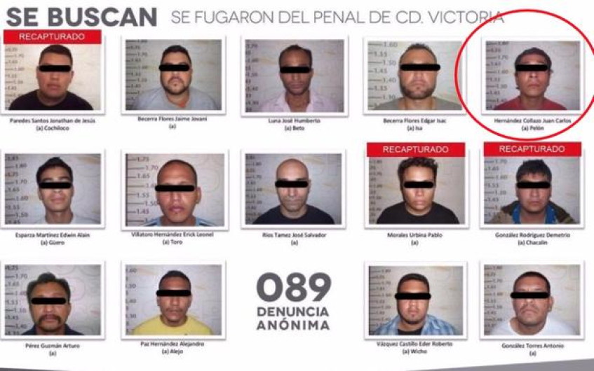 Capturan a otro reo fugado del penal de Victoria