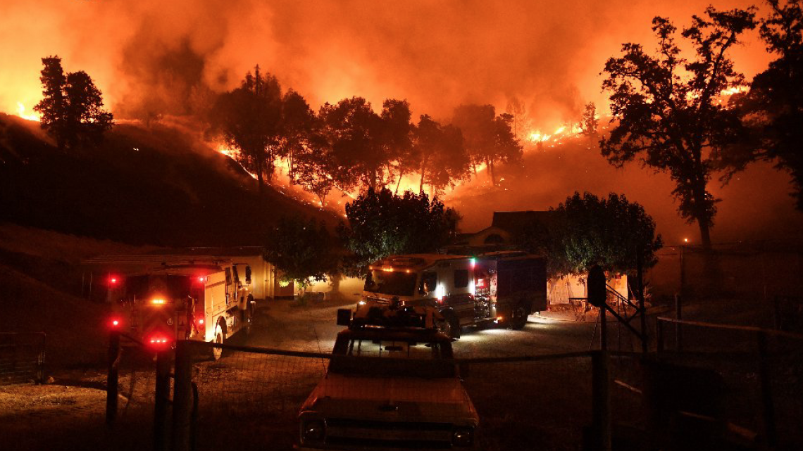 California sufre el peor incendio de su historia