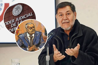 Noroña acusa de manipulación al PJ en lista de elección judicial: afirma hay cercanos a García Luna en lista de aspirantes