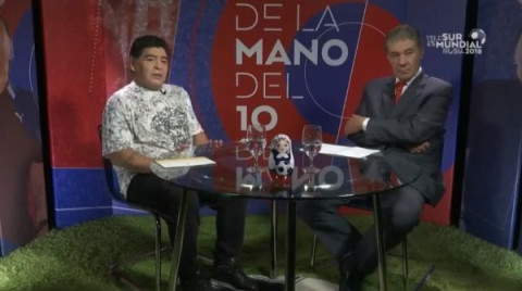 Maradona feliz por victoria de AMLO en elecciones