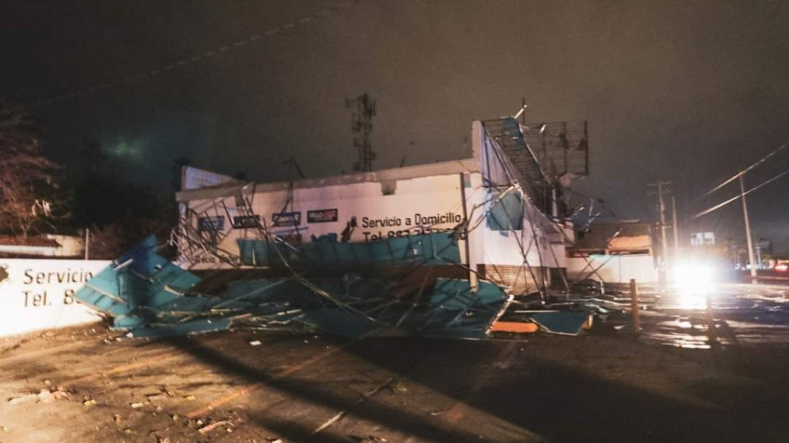 Tormenta en Nuevo Laredo deja más de 157 mil usuarios sin luz 