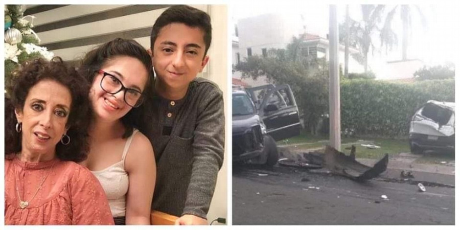 Hijo de María Elena Saldaña “La Güereja” sufre aparatoso accidente en Morelos 