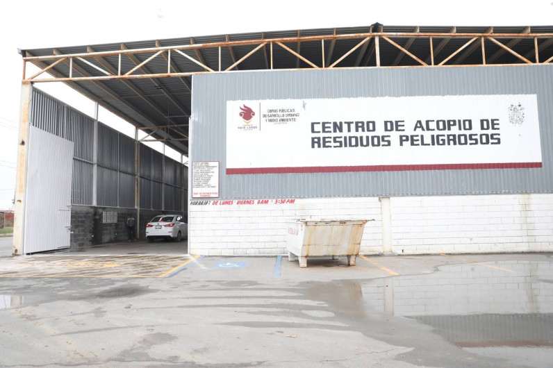 Mantiene Nuevo Laredo el único centro de acopio de residuos peligrosos en todo Tamaulipas
