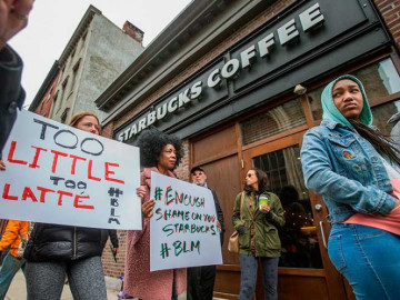 Starbucks cerrará 8 mil tiendas  para educar a empleados sobre sesgo racial