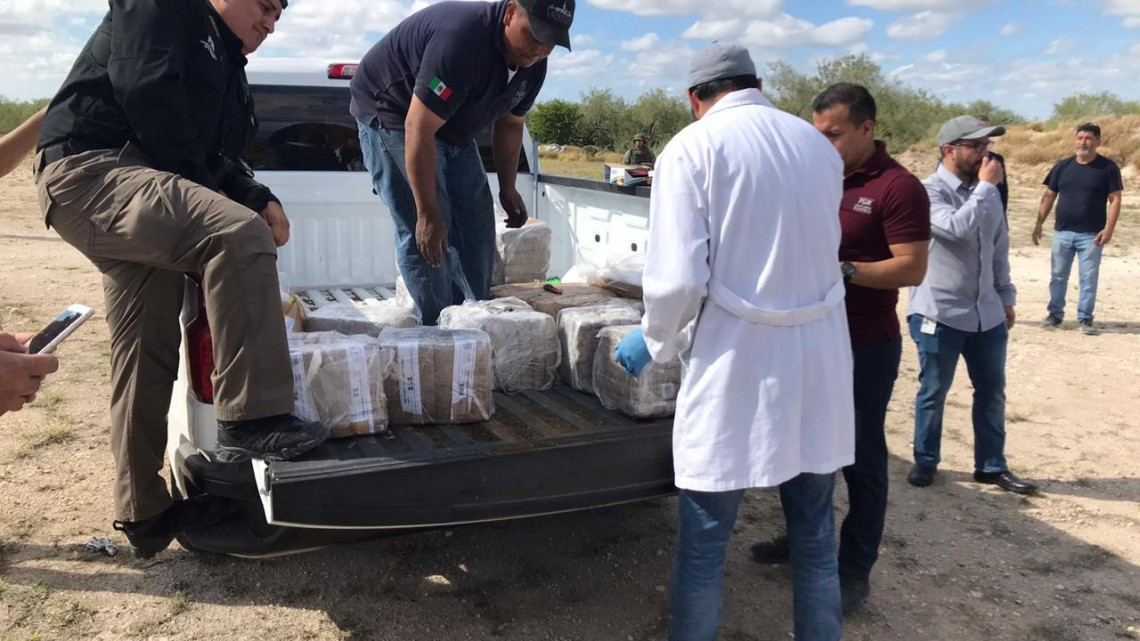 Realizan quema de enervantes en Cuartel Militar