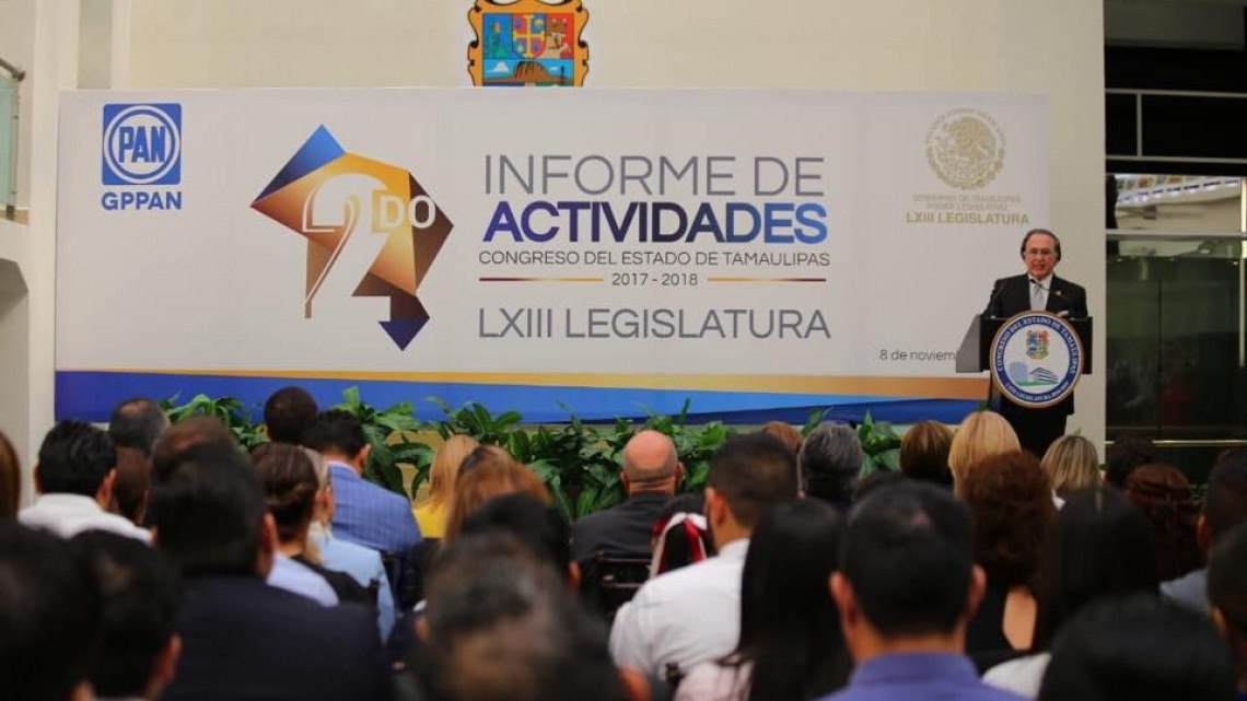 Destacan diputados del PAN compromiso con los tamaulipecas durante su Segundo Informe