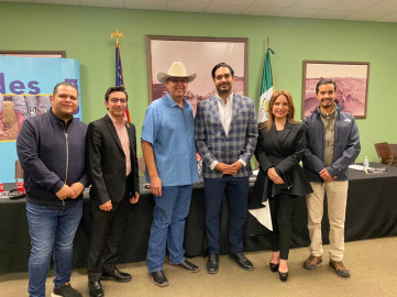 Firmaron Acuerdo de Hermandad Alcaldes de Reynosa, Tamaulipas y de Mercedes Texas