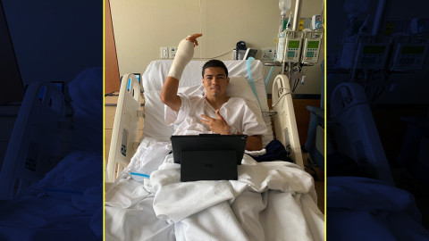 Erick Gutiérrez es operado con éxito 