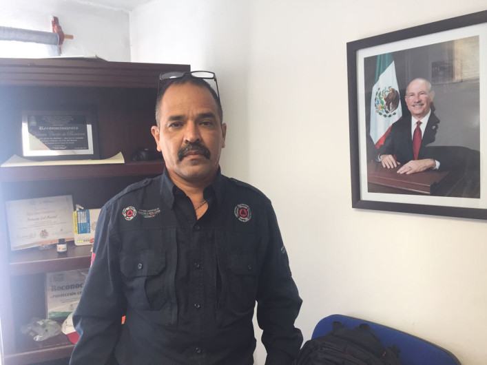 Bomberos capacitan a universitarios de Matamoros