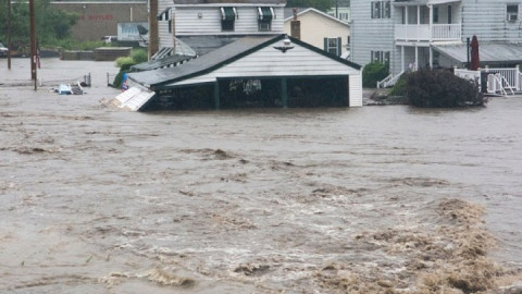 ¡Pensilvania bajo el agua!, evacuaciones por fuertes lluvias