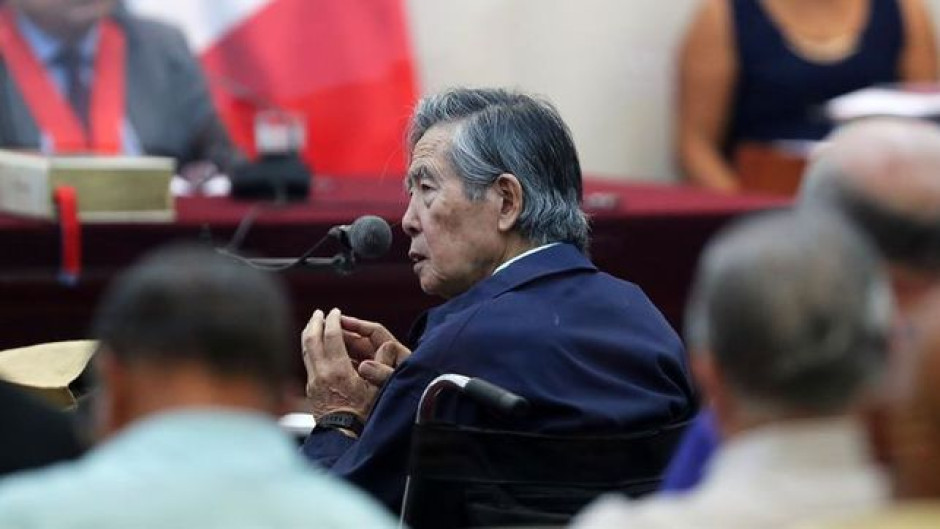 Juez quita indulto a Fujimori y ordena su captura