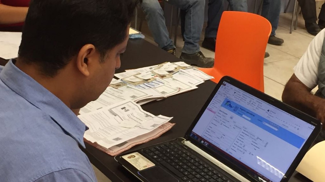 Realizan examen antidoping a chóferes en la zona sur del estado