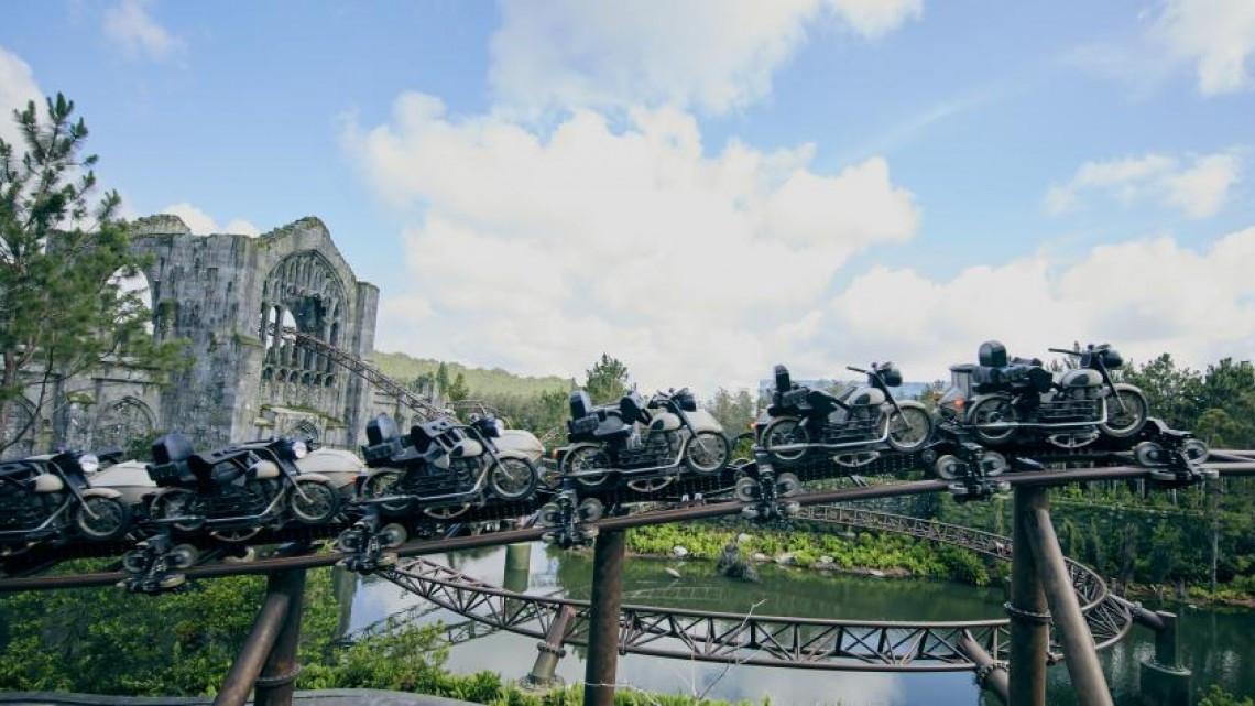 El parque de Harry Potter estrena su montaña rusa