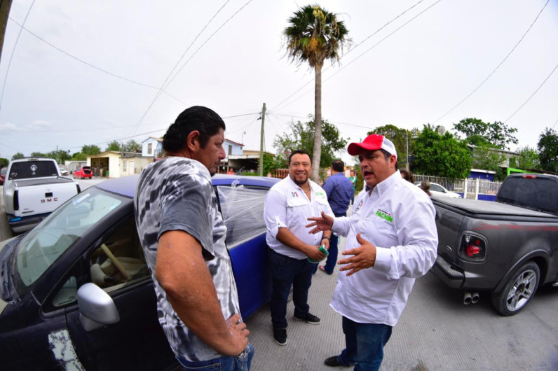 Jaime Carranza “Pachin” visita a amigos de la colonia Juárez 5