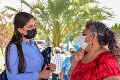 "DIF Reynosa en Tu Casa" visitó a las familias de la Colonia Rancho Grande 