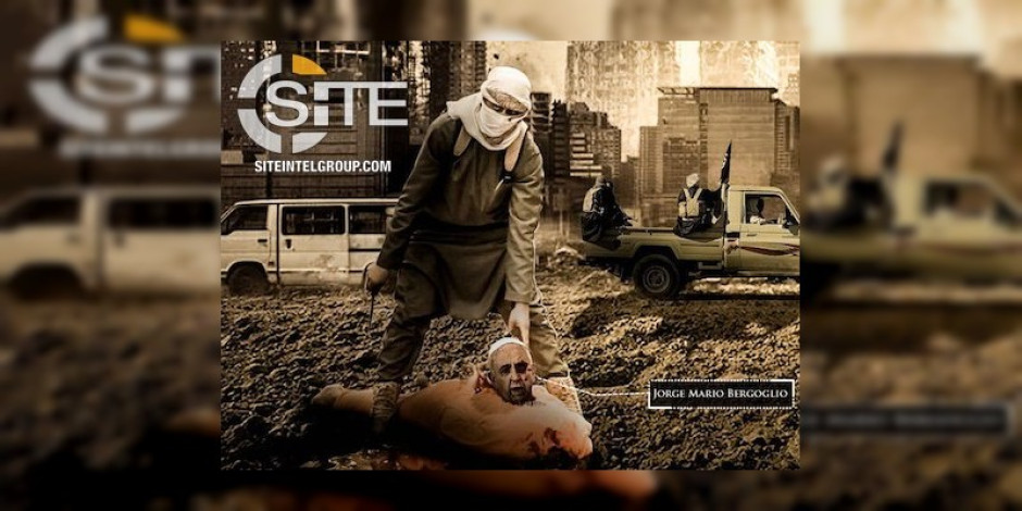 EI amenaza al Papa Francisco y al Vaticano