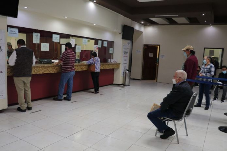 Buena respuesta de la ciudadanía al acudir a pagar su impuesto predial