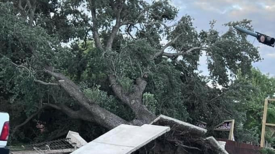 Tormenta causa severos daños en McAllen