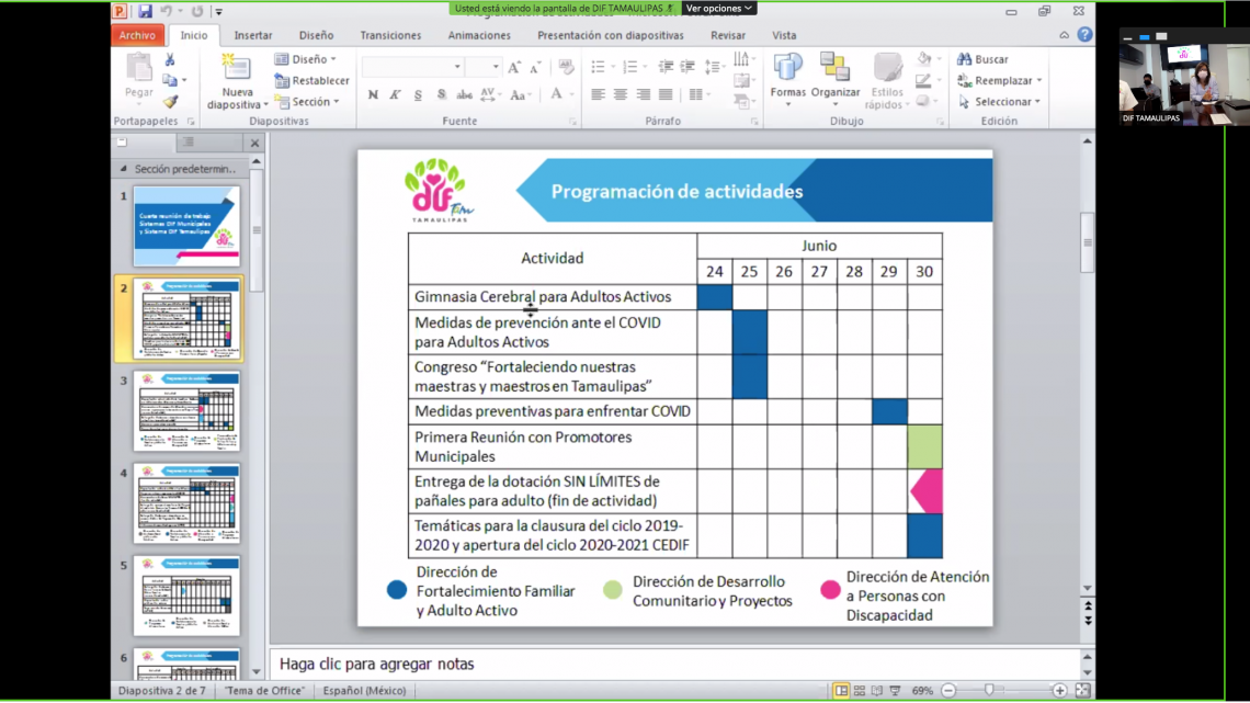 Se lleva a cabo cuarta reunión de DIF Municipales convocada por DIF Tamaulipas