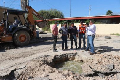 Avanzan trabajos de rehabilitación de red de drenaje sanitario, obras que traerán mejores condiciones para los reynosenses